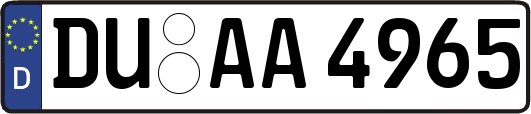 DU-AA4965