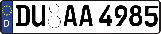 DU-AA4985