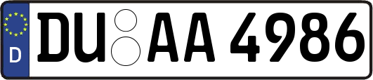 DU-AA4986