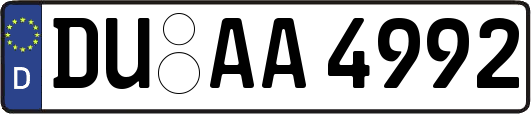 DU-AA4992
