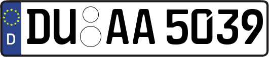 DU-AA5039