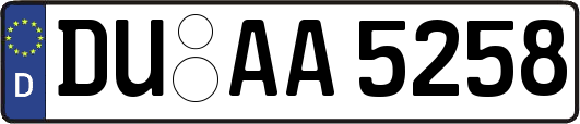 DU-AA5258