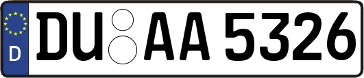 DU-AA5326