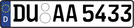 DU-AA5433