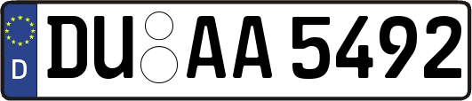 DU-AA5492