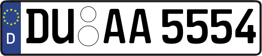 DU-AA5554