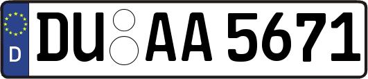 DU-AA5671