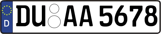 DU-AA5678
