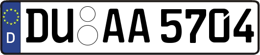 DU-AA5704
