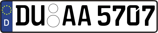 DU-AA5707