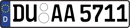 DU-AA5711