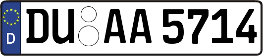 DU-AA5714