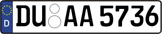 DU-AA5736