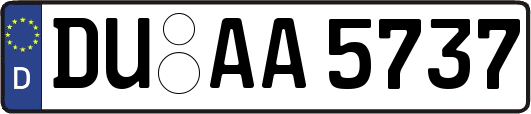 DU-AA5737