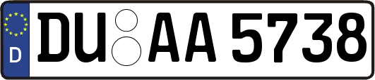 DU-AA5738