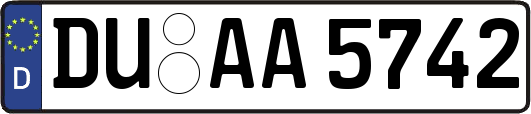 DU-AA5742