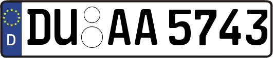 DU-AA5743