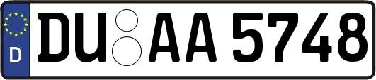 DU-AA5748