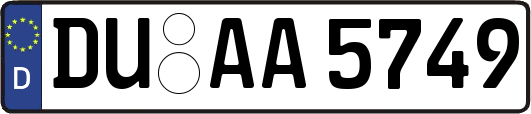 DU-AA5749