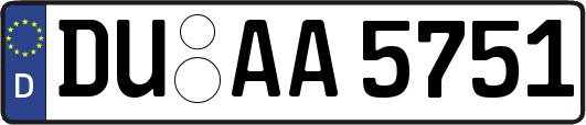 DU-AA5751