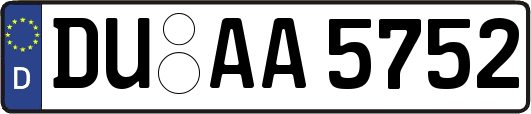 DU-AA5752