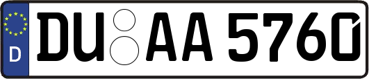 DU-AA5760