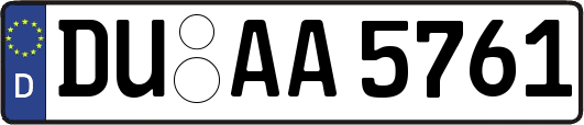 DU-AA5761