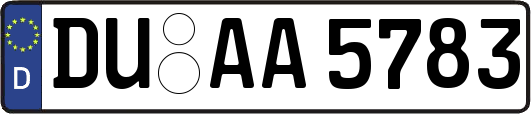 DU-AA5783