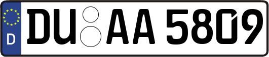 DU-AA5809