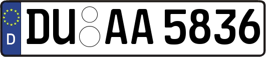 DU-AA5836