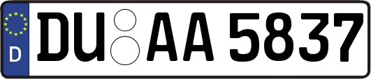DU-AA5837