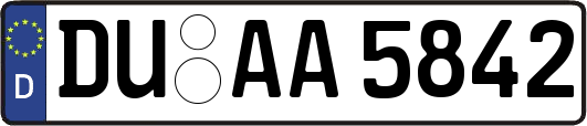 DU-AA5842