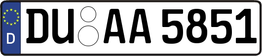 DU-AA5851