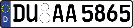 DU-AA5865