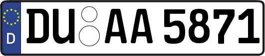 DU-AA5871