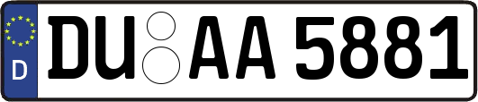 DU-AA5881