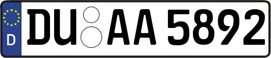 DU-AA5892