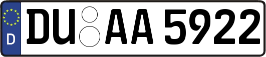 DU-AA5922