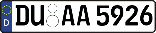 DU-AA5926