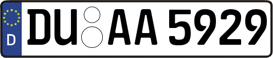 DU-AA5929