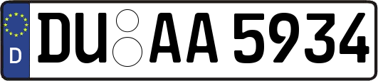 DU-AA5934