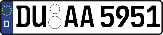 DU-AA5951