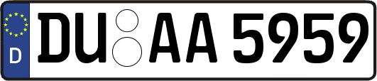 DU-AA5959