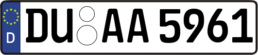 DU-AA5961