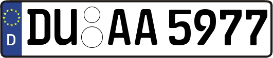 DU-AA5977
