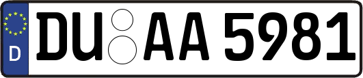 DU-AA5981