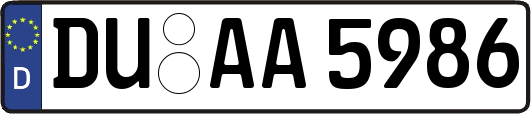 DU-AA5986