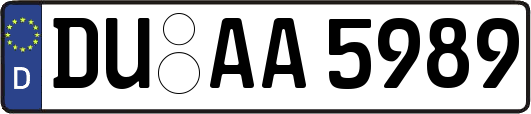DU-AA5989