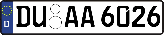DU-AA6026