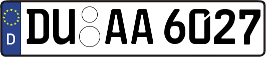DU-AA6027